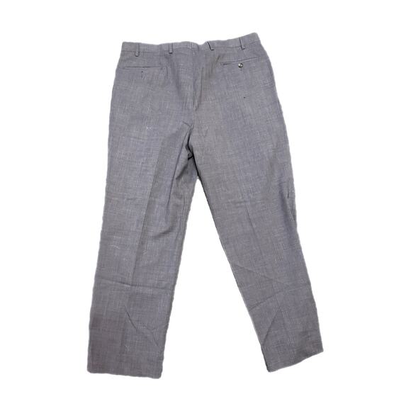 Ralph Lauren Men’s Gray Wool Dress Pants, Size 38x32, Pre-owned - Picture 2 of 4